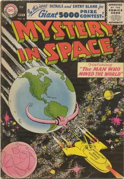Mystery in Space #34 Comic