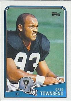 Greg Townsend 1988 Topps #338 Sports Card