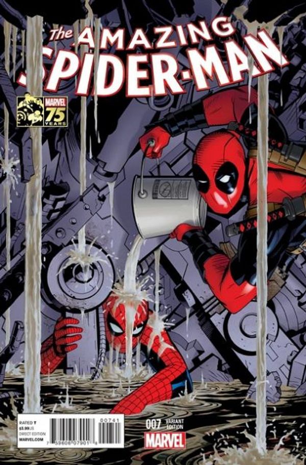Amazing Spider-man #7 (Deadpool 75th Anniv Var)