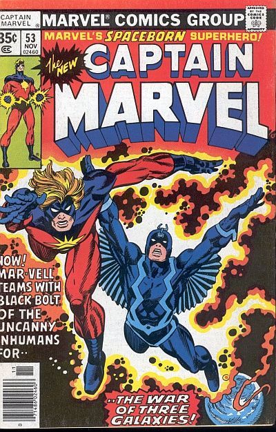 Captain Marvel #53 Comic