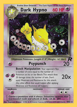 Dark Hypno (9/82) - Team Rocket (Unlimited)