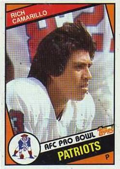 Rich Camarillo 1984 Topps #132 Sports Card