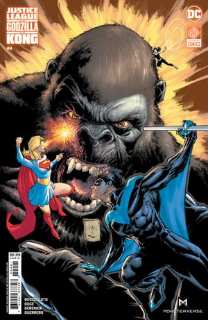 Justice League vs. Godzilla vs. Kong #4 (Cvr B Whilce Portacio Kong Card Stock Variant)