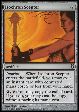 Isochron Scepter (Izzet vs. Golgari) Trading Card