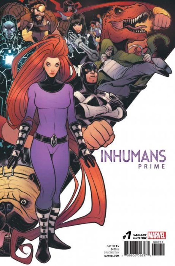 Inhumans: Prime #1 (Torque Connecting Variant)