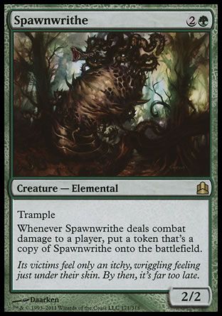 Spawnwrithe (MTG Commander) Trading Card