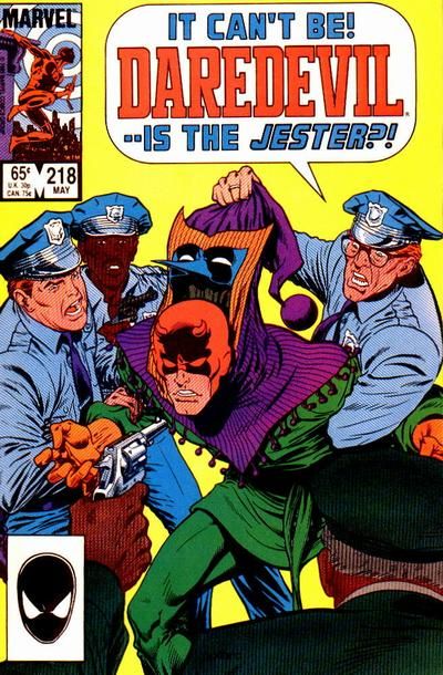 Daredevil #218 Comic