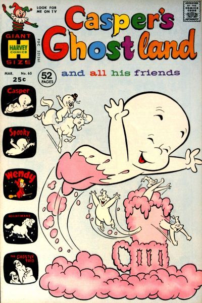 Casper's Ghostland #65 Comic