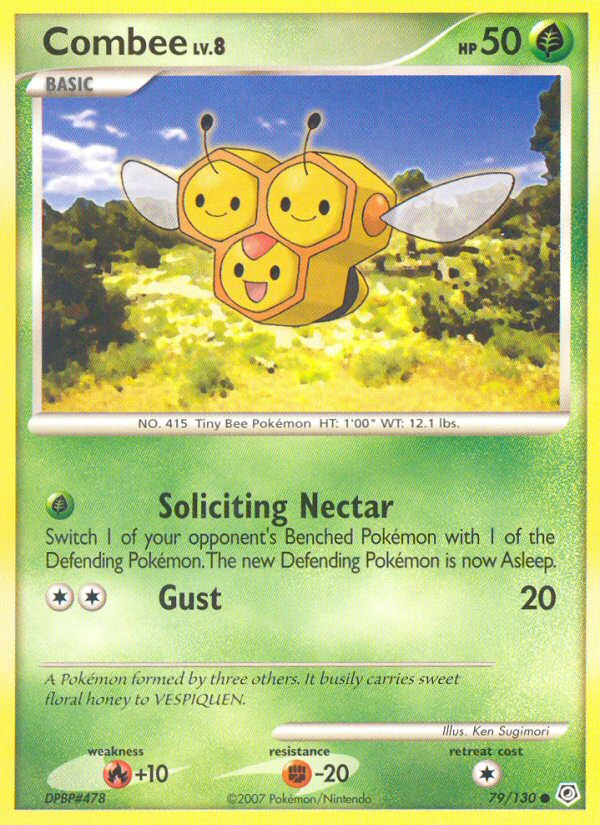 Combee (79/130) - Diamond & Pearl Pokémon Card