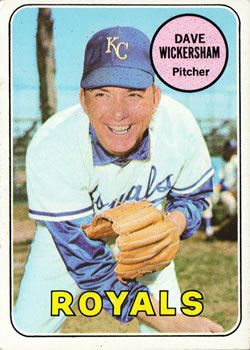 Dave Wickersham 1969 Topps #647 Sports Card