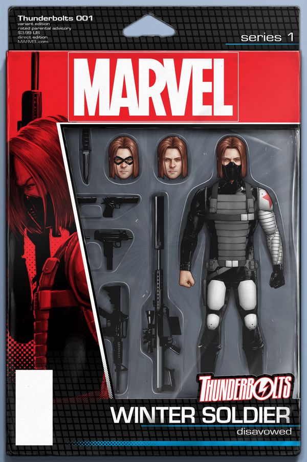 Thunderbolts #1 (Christopher Action Figure Variant)