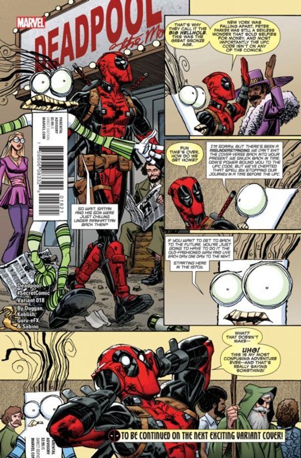 Deadpool #18 (Koblish Secret Comic Variant)