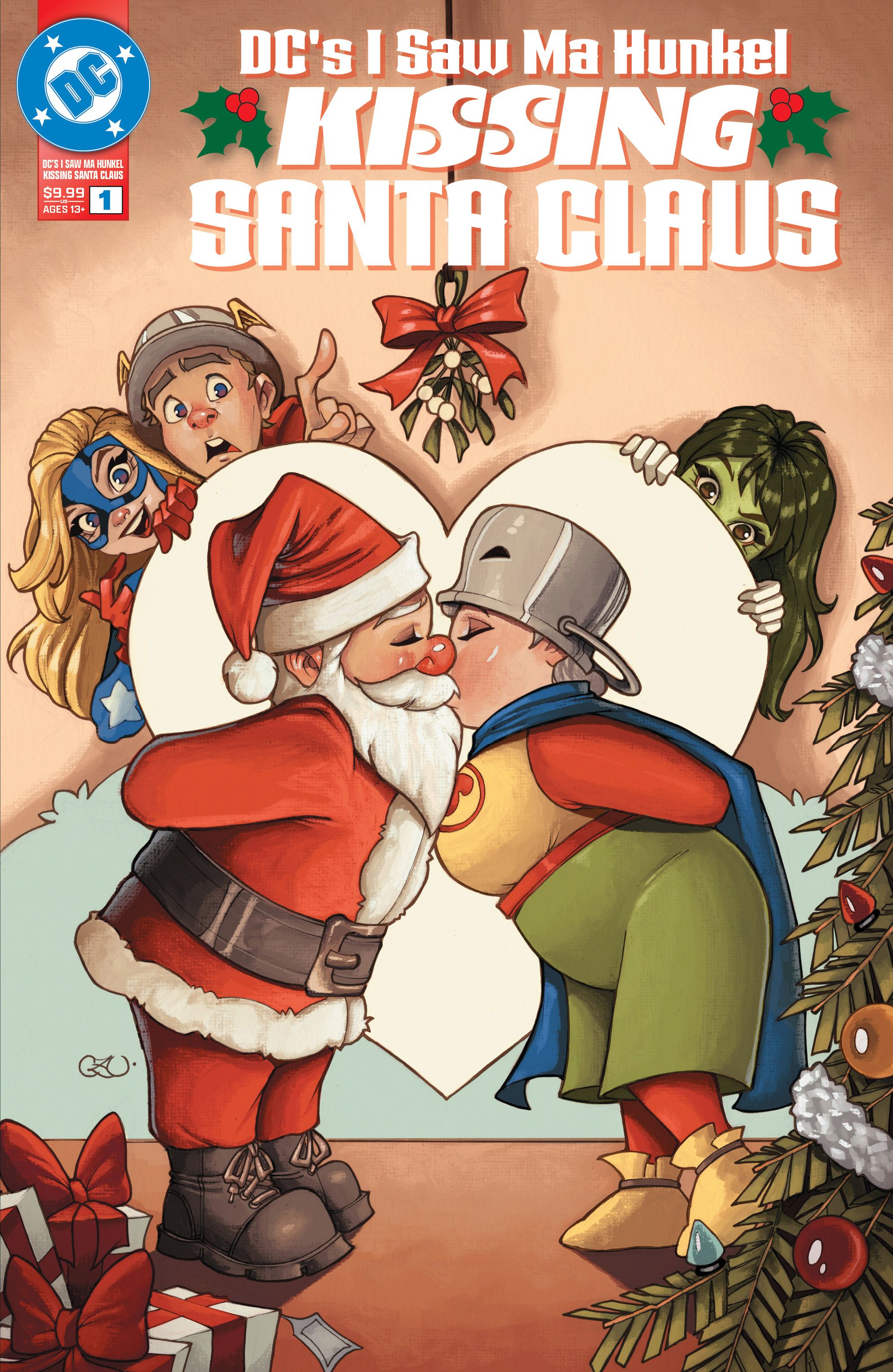 DC's I Saw Ma Hunkel Kissing Santa Claus #1 Comic