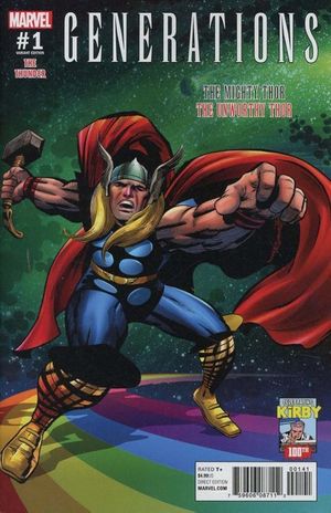 Generations: The Unworthy Thor & The Mighty Thor #1 (Kirby 100 Variant)