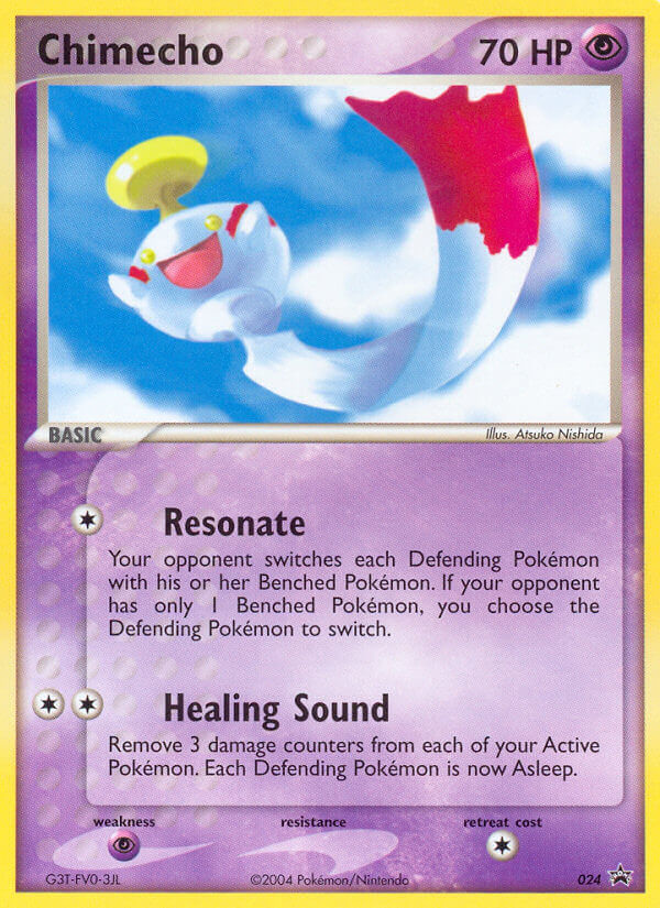 Chimecho Pokémon Card