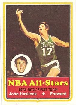 John Havlicek 1973 Topps #20 Sports Card