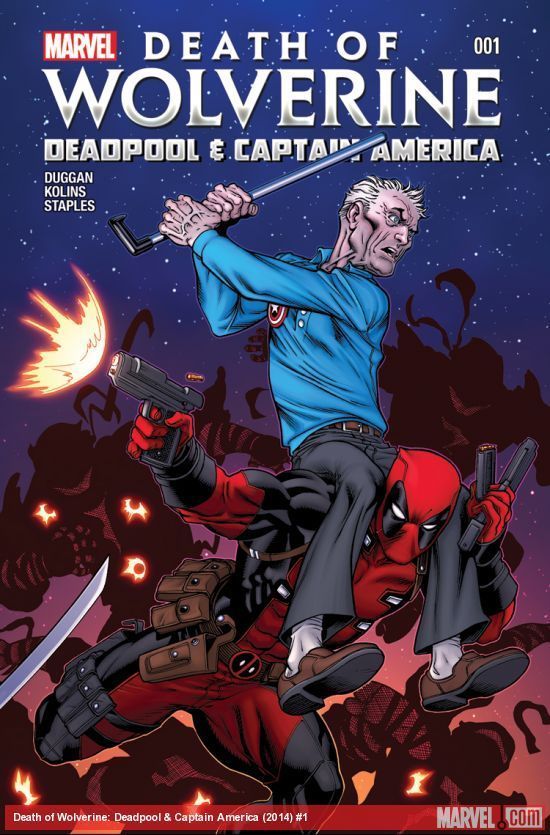 Death Of Wolverine Deadpool And Captain America #1 Comic