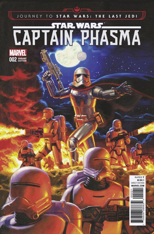Journey to Star Wars: The Last Jedi - Captain Phasma #2 (Hilderbrant Variant)