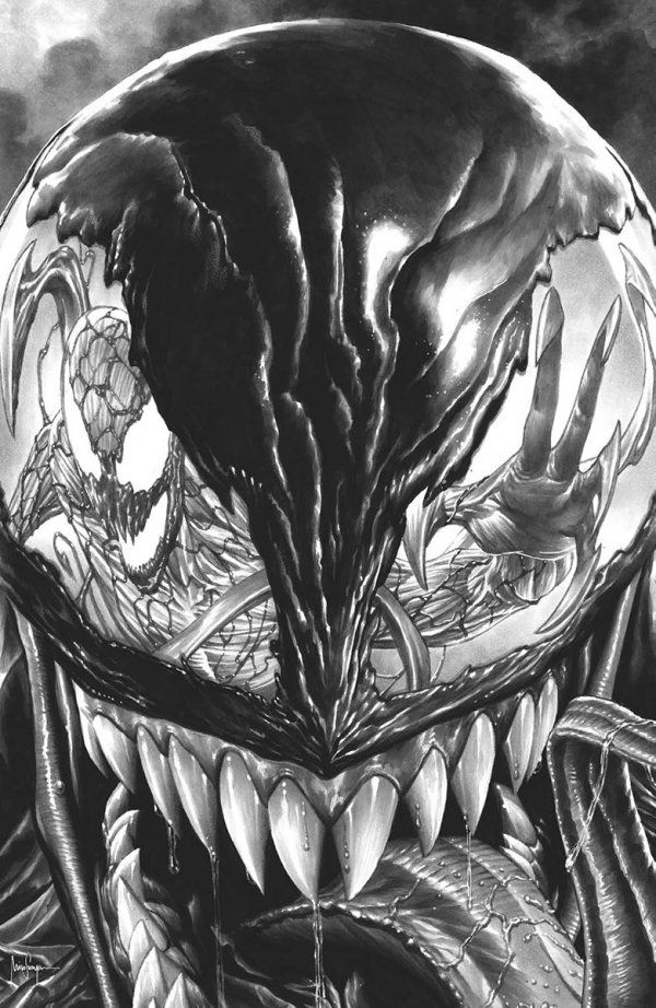 Carnage: Black, White & Blood #1 (Suayan Sketch Cover)