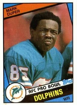 Mark Duper 1984 Topps #120 Sports Card