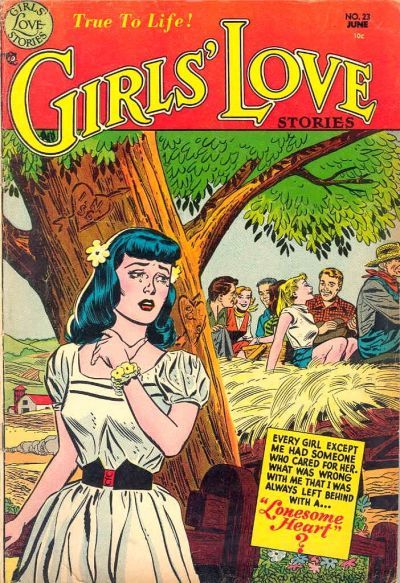 Girls' Love Stories #23 Comic