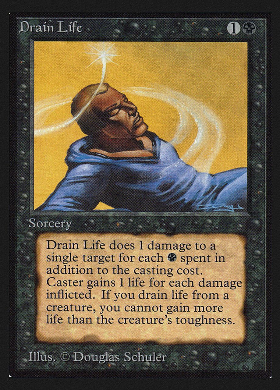 Drain Life (Collector's Edition) Trading Card