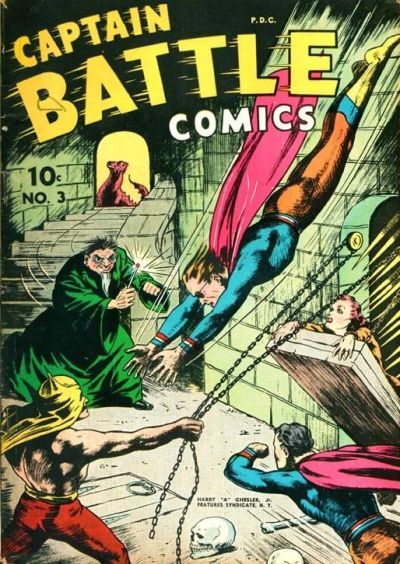Captain Battle Comics #3 Comic