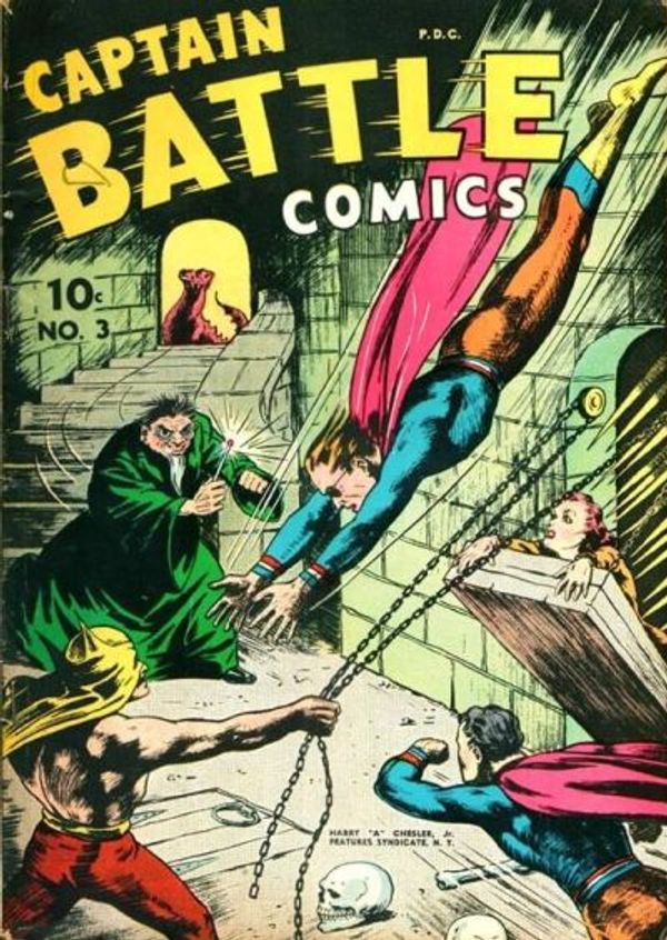 Captain Battle Comics #3