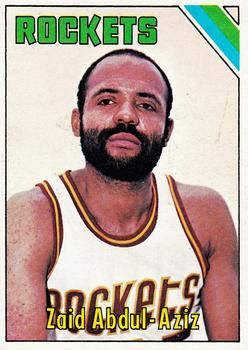 Zaid Abdul-Aziz 1975 Topps #49 Sports Card