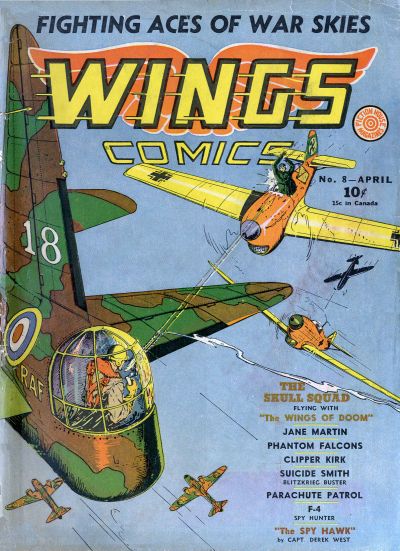 Wings Comics #8 Comic