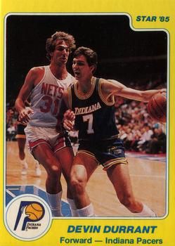 Devin Durrant 1984 Star #54 Sports Card