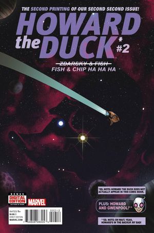 Howard The Duck #2 (2nd Printing)