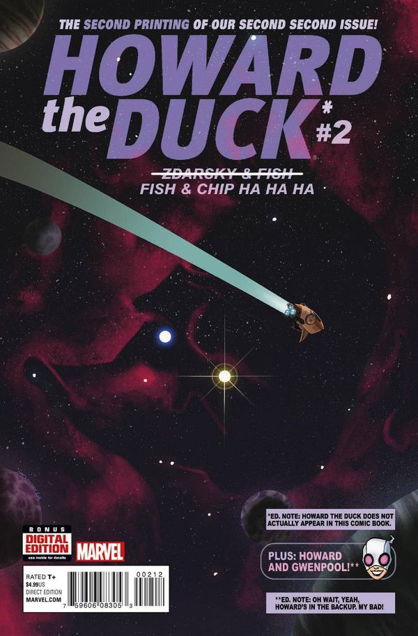 Howard The Duck #2 (2nd Printing)