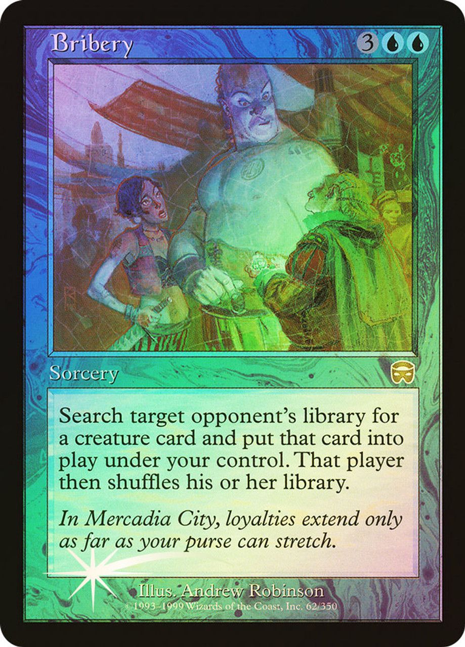 Bribery (Mercadian Masques - Foil) Trading Card