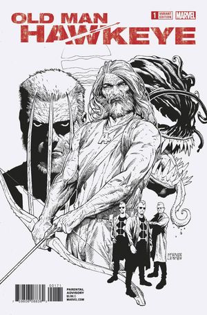Old Man Hawkeye #1 (Mcniven Sketch Variant Leg)