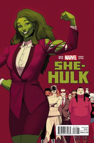 She-hulk #12 (Final Issue Pulido Variant)
