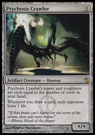 Psychosis Crawler (Mirrodin Besieged) Trading Card