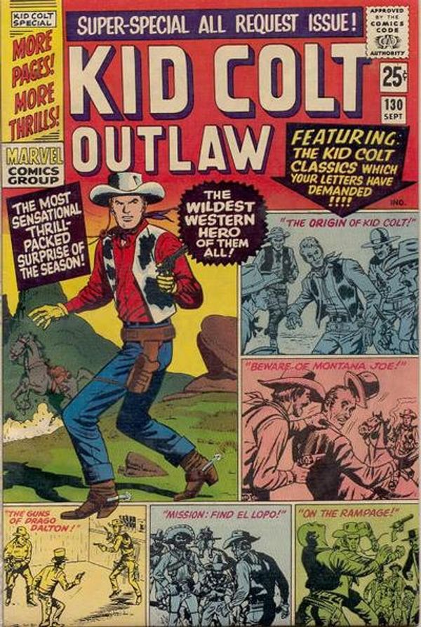 Kid Colt Outlaw #130