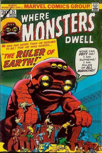 Where Monsters Dwell #25 Comic