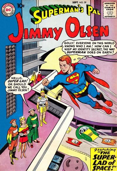 Superman's Pal, Jimmy Olsen #39 Comic