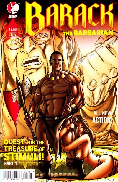 Barack the Barbarian #1 Comic