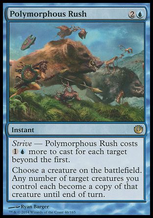 Polymorphous Rush (Journey into Nyx) Trading Card