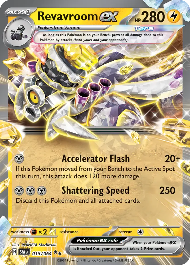 Revavroom ex (15/64) - Shrouded Fable Pokémon Card