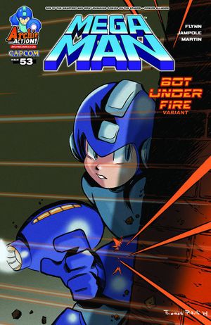 Mega Man #53 (Pitilli Variant Cover)