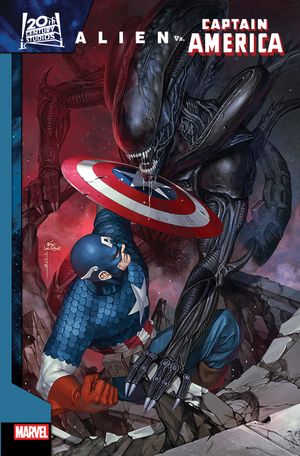 Alien Vs. Captain America #1 (Inhyuk Lee Variant)