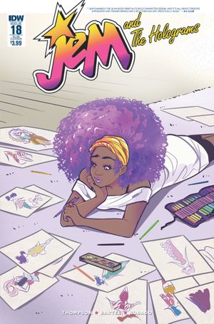 Jem & The Holograms #18 (Subscription Variant)