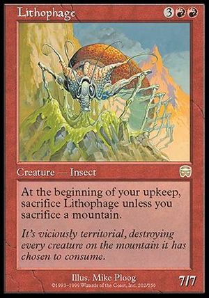 Lithophage (Mercadian Masques)