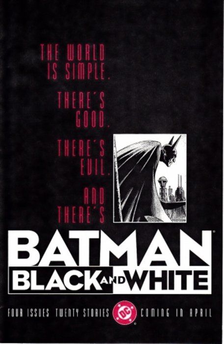 Batman Black and White #Preview Comic