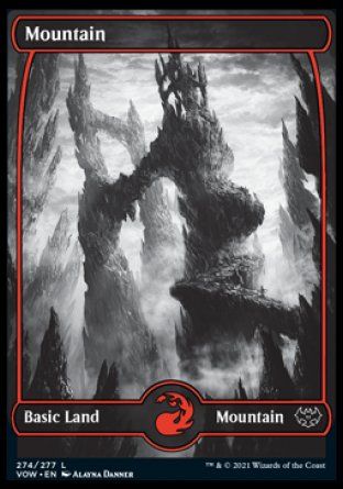 Mountain (Innistrad: Crimson Vow) Trading Card