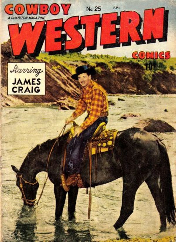 Cowboy Western Comics #25
